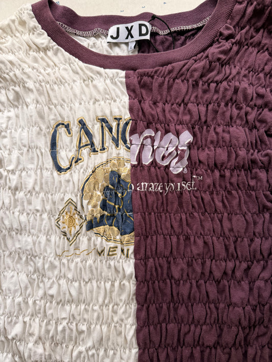 Long Sleeve Popcorn Tee