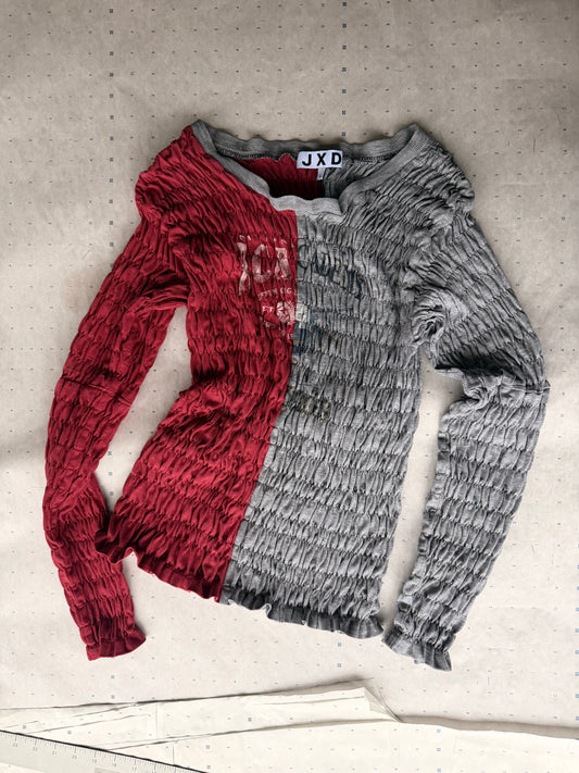 Long Sleeve Popcorn Tee