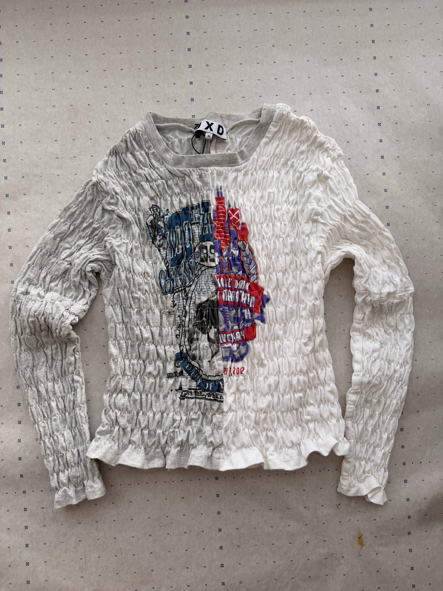 Long Sleeve Popcorn Tee