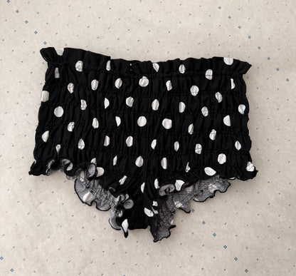 Ruffle Micro Shorts