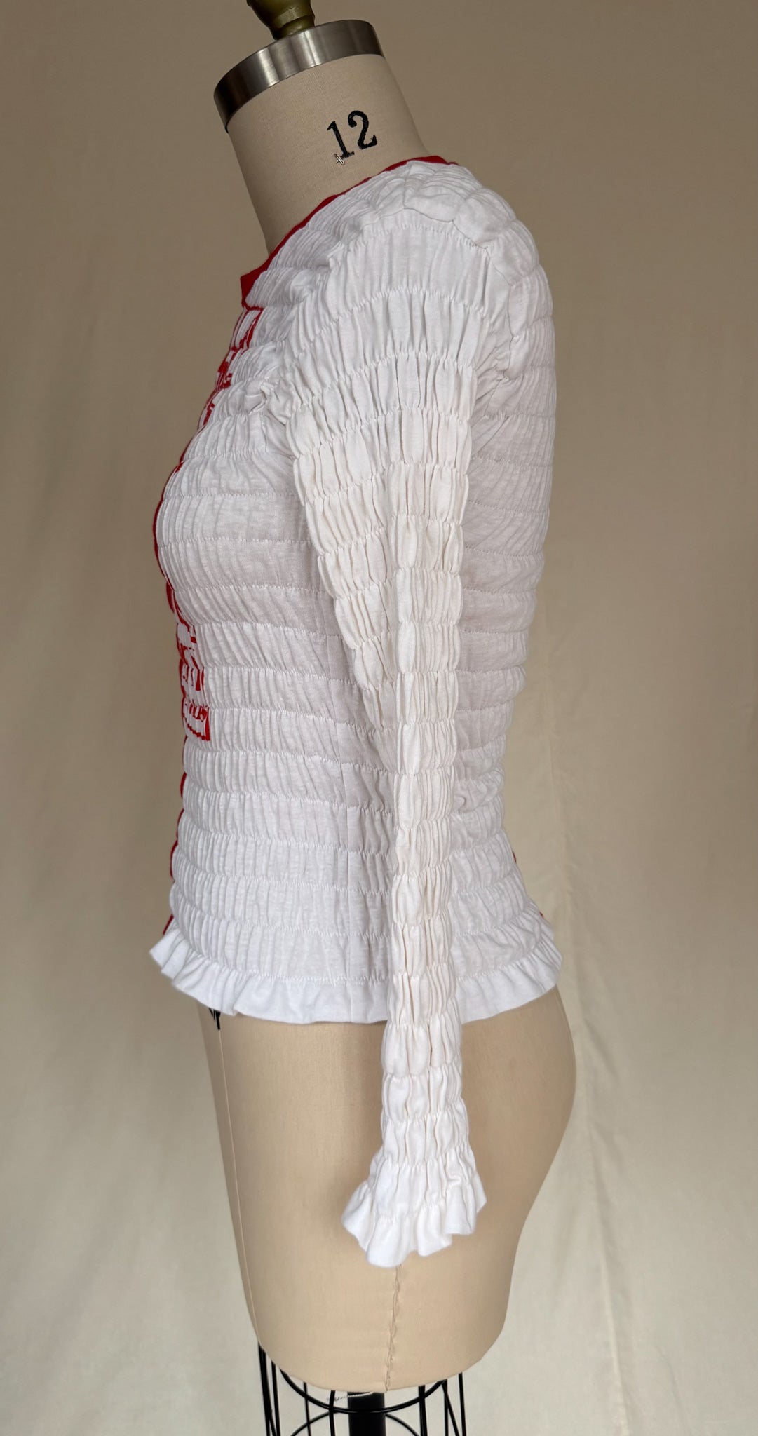 Long Sleeve Popcorn Tee