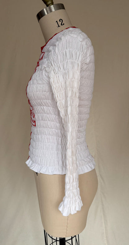 Long Sleeve Popcorn Tee